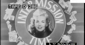 1940s cinema ad, intermission time!