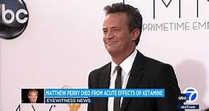 Matthew Perry's death ruled an accident, autopsy reveals