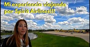 Guia Completa de Como es VIAJAR por SPIRIT Airlines ✈️!!