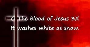 O The Blood Of Jesus