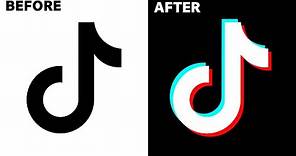 Insanely Easy Way To Recreate The TikTok Logo Effect