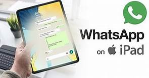 How to Use Whatsapp Web on iPad (2021)