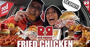 Trying Red Rooster's NEW Menu For The First Time | Red Rooster Drive-Thru Mukbang
