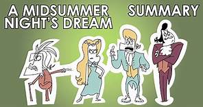 A Midsummer Night's Dream Full Plot Summary (Act 1-5)