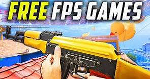 The Best Free To Play FPS Games 2024