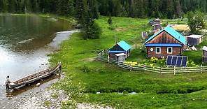 Forest Village without Roads in Russia. Far From Civilization in Taiga. How people live in Russia?