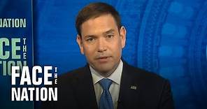 Full interview: Senator Marco Rubio on "Face the Nation"