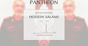 Hossein Salami Biography - Iranian military officer; commander-in-chief of the Islamic Revolutionary Guard Corps