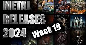 New Metal releases 2024 Week 19 (May 6th - 12th)