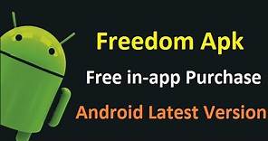 Freedom Apk - How to make in app purchases with Freedom App