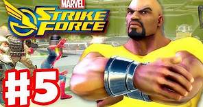 Marvel Strike Force - Gameplay Walkthrough Part 5 - Luke Cage and Blitz!