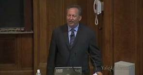 25. Learning from and Responding to Financial Crisis I (Lawrence Summers)