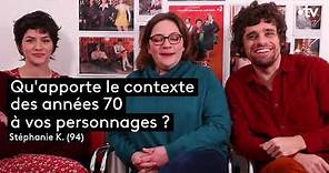 France 2 – Les Petits Meurtres Saison 3 / Les membres du Club posent leurs questions aux comédiens !