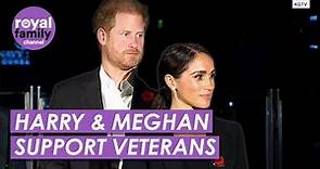 Prince Harry and Meghan Markle Pay Tribute to US Veterans