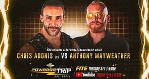 FULL MATCH - Chris Adonis vs Anthony Mayweather - NWA National Title Match | NWA Powerrr S7E10