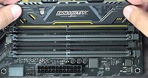 ¿Cómo colocar la Memoria Ram DDR4 Correctamente?