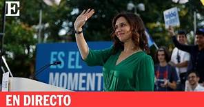 Directo | Rueda de prensa de Isabel Díaz Ayuso tras la Junta Directiva Autonómica | EL PAÍS
