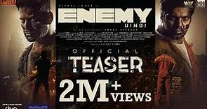 Enemy (Hindi) - Official Teaser | Vishal,Arya,Prakash Raj | Anand Shankar | Vinod | Thaman, Sam CS