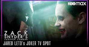 Justice League Snyder Cut (2021) Jared Leto's Joker TV SPOT | HBO Max