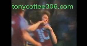 Tony Cottee scores his first ever goal on debut on New Year's Day, 1983