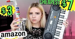 testing the cheapest instruments on amazon!