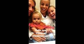 USWNT - “Babysitting Cassius Leroux Dwyer” (Allie Long SheBelieves Cup Instagram Takeover) - 3-2-17