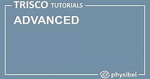 Physibel TRISCO Tutorials : Advanced Modelling Tools