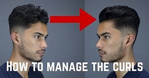 3 Tips & Tricks For Guys With Curly/Wavy/Coarse Hair