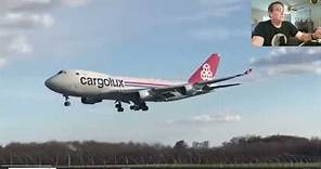 Cargolux 747-400 KABLAMMO!-SMASH AND GO 15 Apr 2023