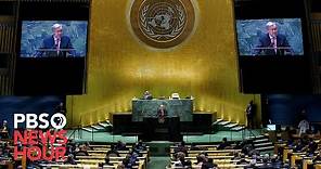 WATCH LIVE: 2021 United Nations General Assembly - Day 2