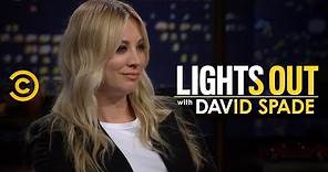 Kaley Cuoco Blocks David Spade on Instagram - Lights Out with David Spade