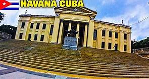 Havana Cuba Walking Tour 8 - University of Havana