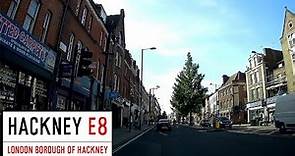 A Drive Through London Hackney E8
