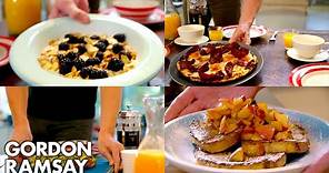 4 Delicious Breakfast Recipes | Gordon Ramsay