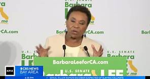 Congresswoman Barbara Lee launches campaign for U.S. Senate