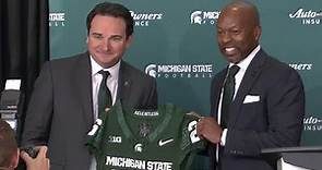 Full press conference: Michigan State introduces head football coach Jonathan Smith