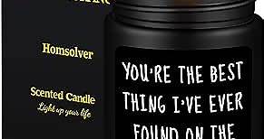 Birthday Gifts for Men, Gifts for Men, Funny Birthday Anniversary Christmas Unique Gifts for Best Friends, Boyfriend, Husband, Dad, Valentines Day Gifts for Him, Candles Gifts for Men Him