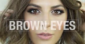 Makeup Tutorial For Brown Eyes | S1 EP8