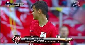Vyacheslav Krotov's goal. Spartak vs FC Ufa | RPL 2014/15