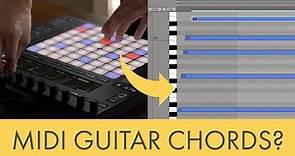 How to Make MIDI Guitar Chords in Ableton Live