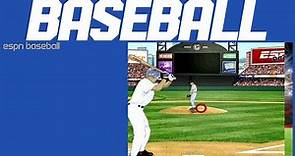 ESPN Arcade Baseball game play