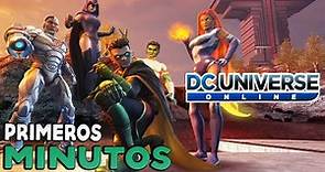 DC Universe Online: Primeros minutos de juego (Gameplay Español) PC