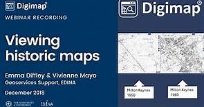 Viewing historic maps