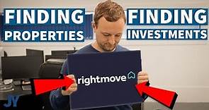 How I use RIGHTMOVE to find BUY TO LET properties | Property investment UK
