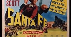 THE MAKING OF THE 1951 HOLLYWOOD FILM "SANTA FE" starring Randolph Scott