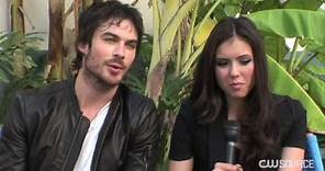 The Vampire Diaries Nina and Ian dish about the season finale