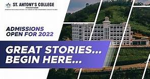 St. Antony's College Peruvanthanam | Admission Started 2022 | Discover Our Courses