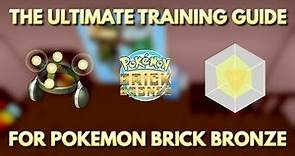 The Pokemon Brick Bronze 2023 Training Guide (Fast XP, EV Training, & Money)