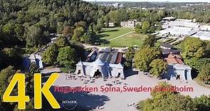 Hagaparken Solna Stockholm Sweden | 4K drone footage Part#03