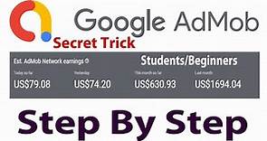 How to EARN MONEY 🤑 with Google Admob ads 2023 ($100 a Day)